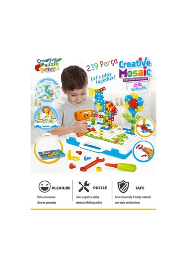 3d Matkaplı Creative Puzzle 198 10b Yb277839 Çok Renkli
