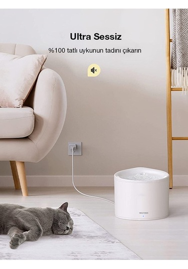 Neutron Evcil Hayvan Akıllı Su Kabı Su Pınarı