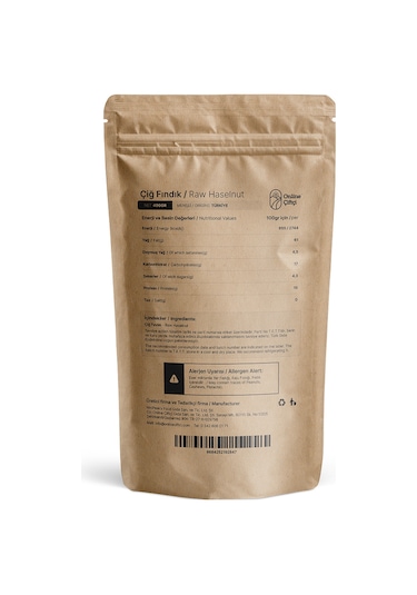 Online Çiftçi Çiğ Tane İç Fındık 400 G