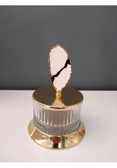 Selim Dekor Aris Küçük Şekerlik Beyaz