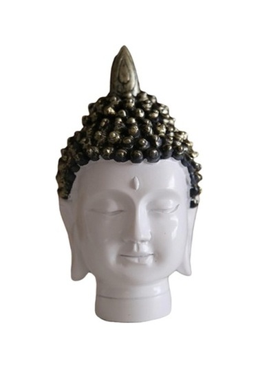 Shakyamuni Amitabha Buda Kafası Biblo 14 Cm