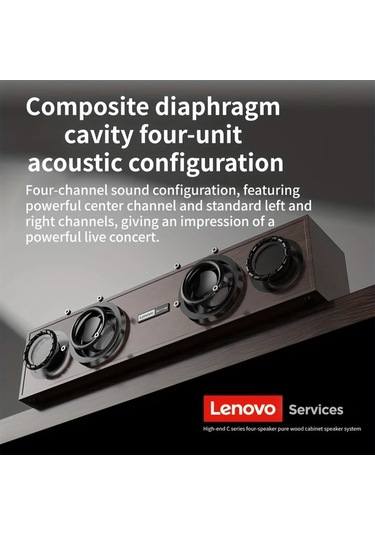 Willowhaven Lenovo C02 Kablosuz Usb Hoparlör Bass Boost Retro Tasarım Çoklu Cihaz Uyumlu