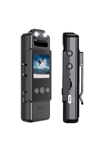 Laxsam Yeni 1.3 Inc Ekranlı Mini Aksiyon Kamerası Siyah