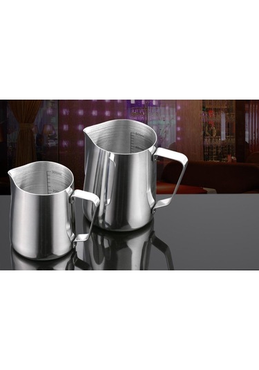 Suntek Latte Frothing Kupası Kahve Sanatı Sürahi Sürahi 350ml