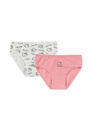 Hello Kitty 2-10 Yaş 2'li Külot Set - Standart