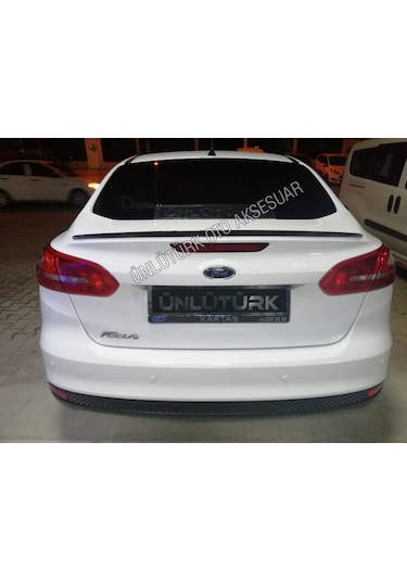 OtoÇizgi Ford Focus 3 - 3.5 - 4 Bagaj Üstü Spoiler Spoyler Piano Black OtoÇizgi