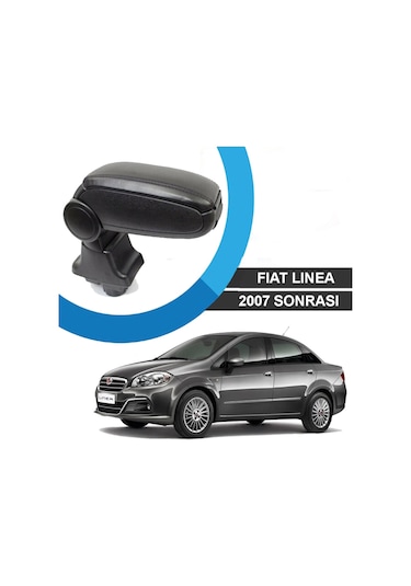 Fiat Linea Kol Dayama Kolçak Vidasız Siyah Niken