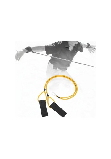 Ganzhoushop Suntek Spor Sarı Esnek Egzersiz Direnç Bandı Beyzbol Antrenman Bantı Sarı