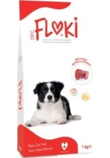Floki Puppy Biftekli Pirinçli Yavru Köpek Maması 1 KG
