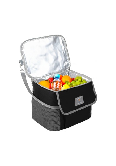 Best Çanta Pro+ 10 Litre Termos Piknik Çantası Yalıtımlı Termal Soğutucu Buzluk Çanta Siyah