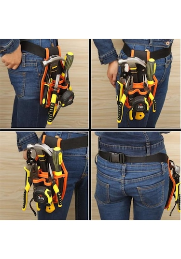 Alet Edevat Atölye Tipi Organizer Bel Kemeri Çantası