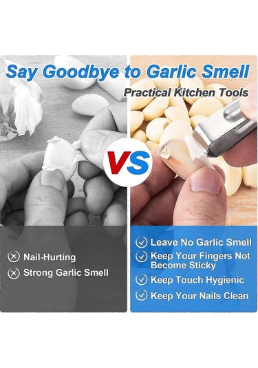 Adet Sarımsak Soyma Cımbızı, Paslanmaz Çelik Sarımsak Soyma Aleti Çok Renkli