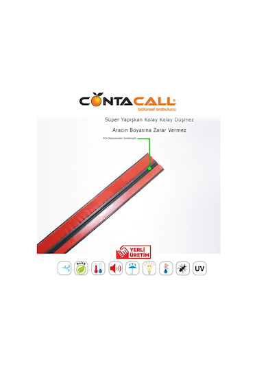 Üniversal Oto Kenar Fitilleri,ön Cam,arka Cam Ve Sunroof Fitili 5 Metre