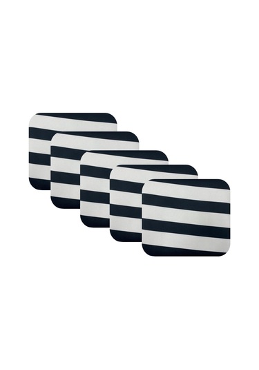 Knsz Oturma Minderi 5 Li Artis&mutlu Tuan Kumaş Tel Bar Taburesi Sandalyesi İçin Siyah