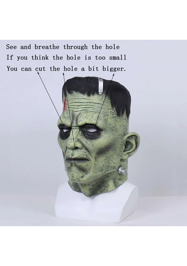 Jl Frankenstein Maske  Canavarları Cosplay Maskeleri Zombi