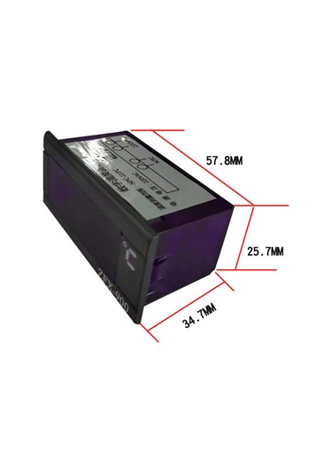 Fosenze Dijital Buzdolabı Termometresi -50 C 110 C Ölçüm, Yüksek Hassasiyetli, 220v