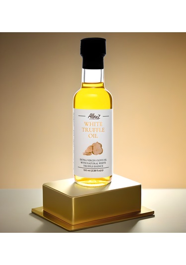 Allezz Beyaz Trüflü Natürel Sızma Zeytinyağı 100 ML