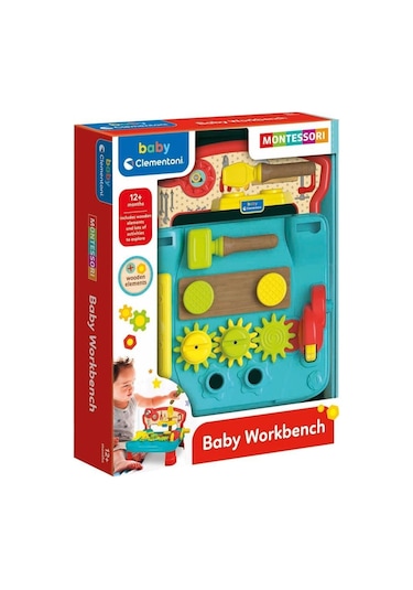 Clementoni Baby Montessori Çalışam Tezgahı-79136