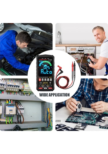 Habotest Ht126b 6000 Sayım Akıllı Dijital Multimetre