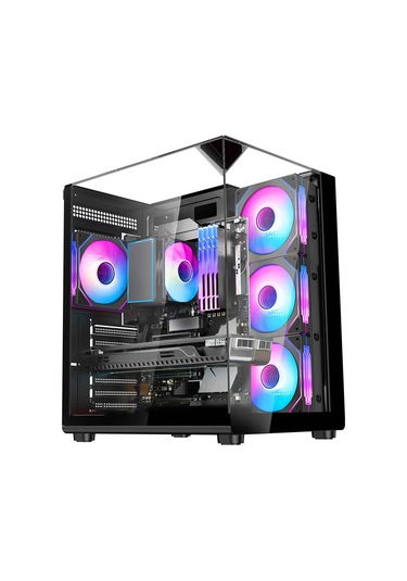 Dragos FP2 R7-5700X 32 GB 1 TB 8 GB RTX5060 Dos Masaüstü Oyuncu Bilgisayarı