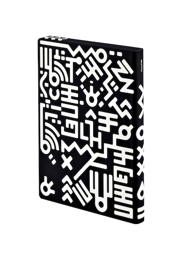 Nuuna Graphic A5 Metropolis Noktalı Defter 54761 Çok Renkli