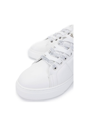 Tamer Tanca Kadın Vegan Beyaz Sneakers & Spor Ayakkabı 1009 117 Bn Ayk Y25 Beyaz Cılt Beyaz