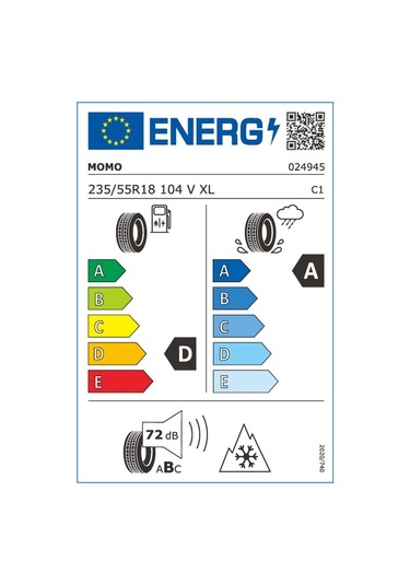 Momo 235/55 R18 104V XL M40 All Season Dört Mevsim Lastiği 2025