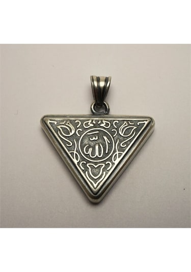 Vog Allah Yazılı Içerisinde Cevşen Bulunan Gümüş Muska Sevgiliye,babaya,eşe Hediye Kolye Zincir