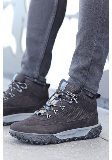 M.p. Alaska Suya Dayanıklı Hakiki Deri Erkek Bot 667800001252 01 Siyah Siyah