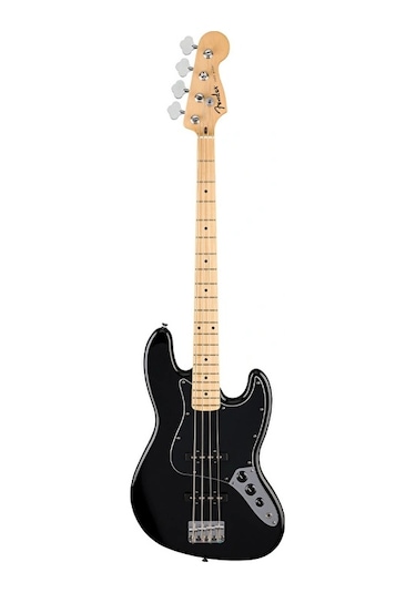 Fender Standard Jazz Bass Akçağaç Klavye Black Bas Gitar
