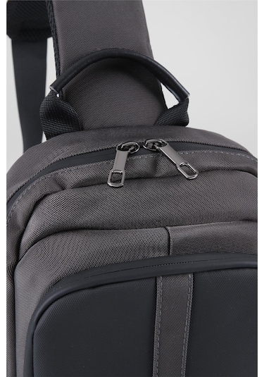 Ççs 51488 Tek Askılı Çapraz Çanta Gri