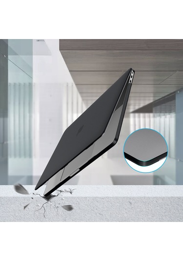 MacBook Air 13.3" Koruyucu Laptop Kılıfı Siyah