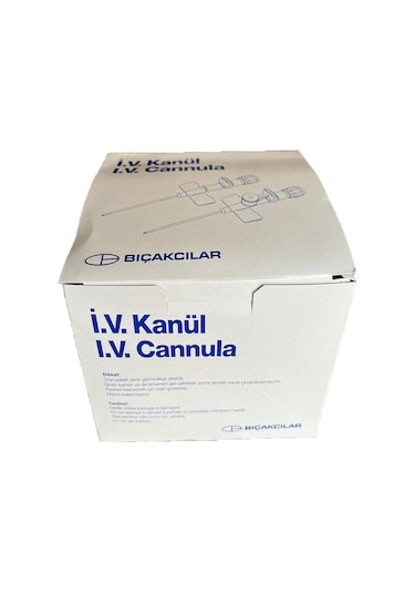 BIÇAKÇILAR Anjiokat 22g Mavi - 50 Adet X4 KUTU