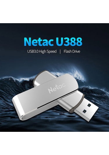 Netac U388 64gb Usb 3.0 Twister Güvenli Şifreleme Flash Disk