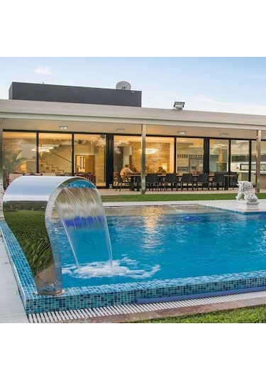 DEV PASLANMAZ 600x1000 mm Kuğu Havuz Şelale AISI 304