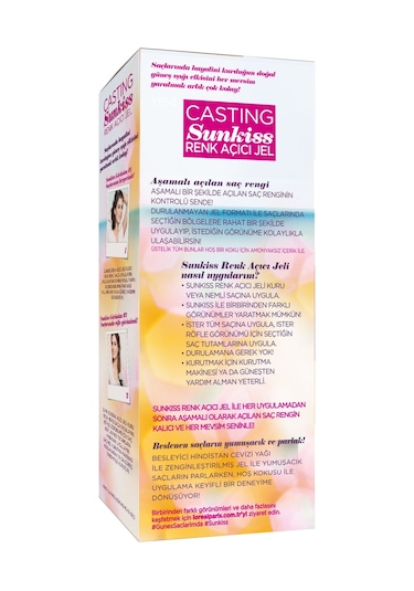 L'Oréal Paris Casting Sunkiss Renk Açıcı Jel 100 ML