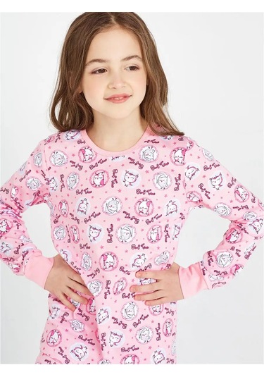 Novomoskovskij Trikotaz Kız Çocukları, Gençler Ve Küçükler İçin Ev Pijaması 16817985 Pembe