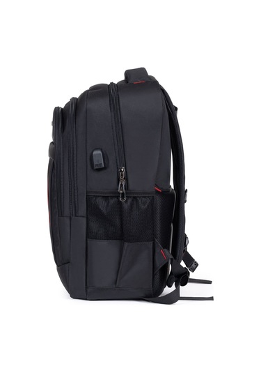 Dada Siyah Okul Çantası Geniş İç Hacim Yandan Cepli Uzun Ömürlü ve Sağlam Ortaokul - Lise - Üniversite