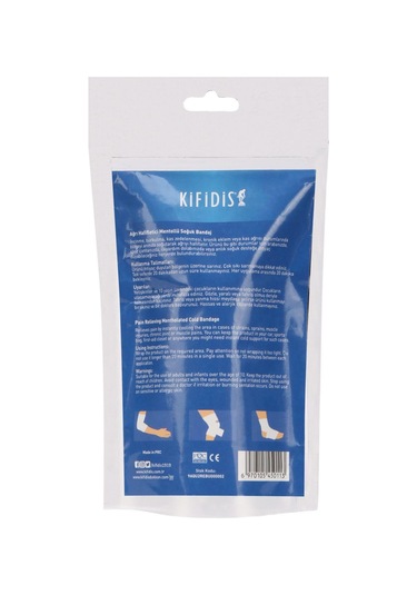 Kifidis Ağrı Hafifletici Mentollü Soğuk Bandaj 10 Cm X 2,6 M