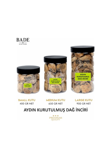 Kuru Dağ İnciri Aydın Jumbo İri Boy 650 Gr. 650 G