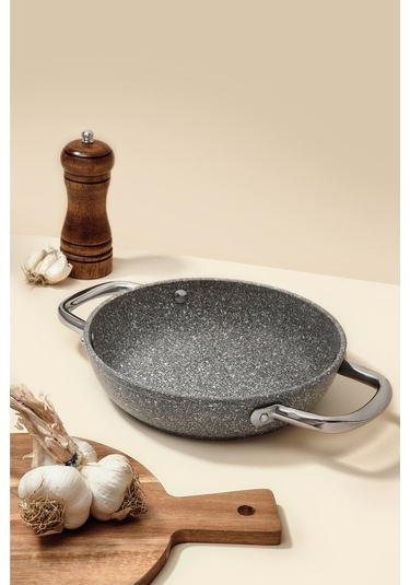 Urla Sahan 20 Cm Kapaksız Gri Granit