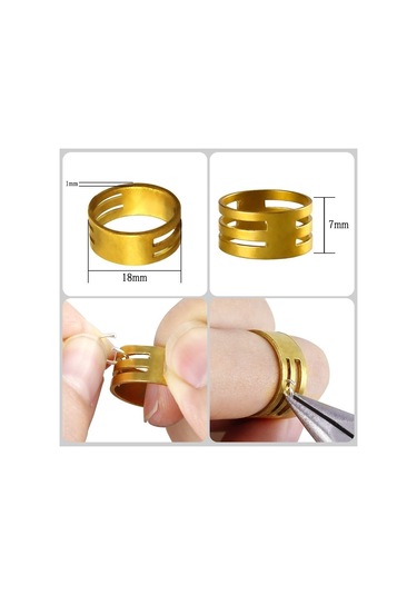 Xiyyadms Kuyumculuk Yapımı Tam Seti: Metal-plastik Aksesuarlar, Pense Ve Çırak İle İçeren 10 Farklı Parça Topluluğu