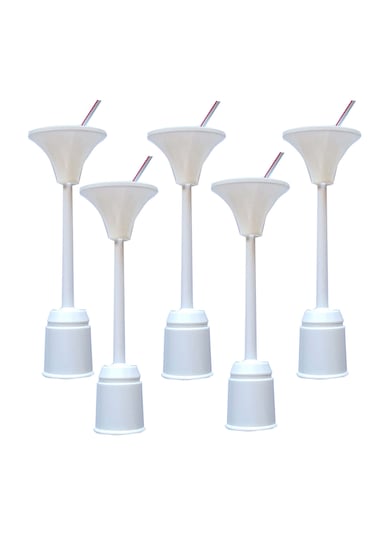 Has Kablo Askı Kancalı, E27 Pvc Tij Duy 5 Adet