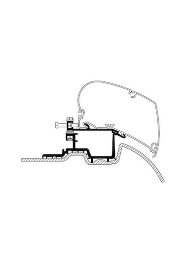 Thule 6300 Sprinter Crafter 2006 - 2016 Tente Montaj Braketi