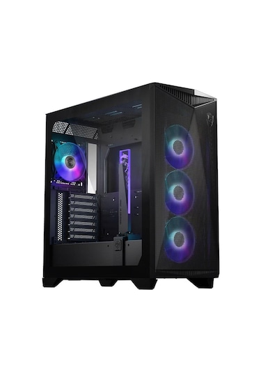 MSI MPG Gungnir 300R Airflow Temperli Cam ARGB Bilgisayar Kasası