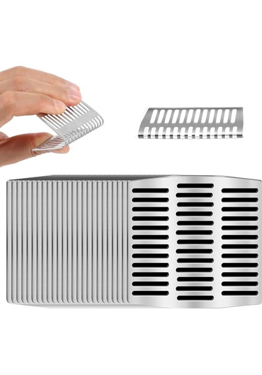 Neevoyu 25 Adet Paslanmaz Çelik Weep Delik Kapağı, 2.75 İnç Su挡 Paneli - Fare, Arı, Kertenkele, Yılan Girişini Engeller