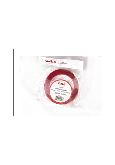 Çift Taraflı Bant Şeffaf Silikonlu 10mm 5mt Diğer