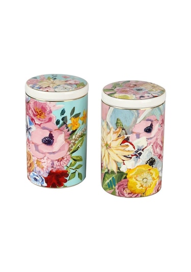 Lucky Art Peony Bone 2li Kavanoz Seti 750ml Lyba 043