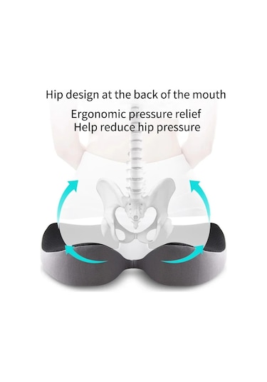 Liangmei Yastık Kaymaz Ortopedik Bellek Köpük Prostat Yastık