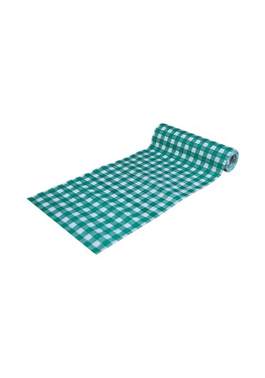 Pratikser Tek Kullanımlık Masa Örtüsü Yeşil - 100x120cm - 10ad/rulo